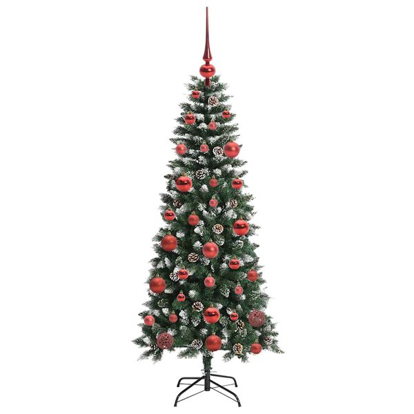 vidaXL Sapin de No&euml;l artificiel avec 150 LED Vert 66 x 66 x 150 cm