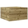 vidaXL Jardini&egrave;re 80x80x45,5 cm bois de pin impr&eacute;gn&eacute;