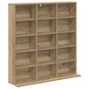vidaXL Meuble CD Ch&ecirc;ne artisanal 96 x 23,5 x 97,5 cm Bois d'ing&eacute;nierie