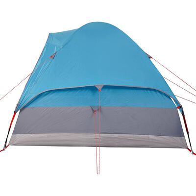 vidaXL Tente de camping à dôme 2 personnes bleu imperméable