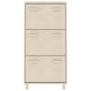 vidaXL Armoire &agrave; chaussures HAMAR Marron miel 59,5x35x117cm Pin massif