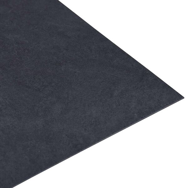 vidaXL Planches de sol 55 pcs Noir 5,11 m&sup2; PVC