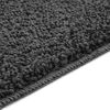 vidaXL Tapis de bain antid&eacute;rapant Gris fonc&eacute; 50 x 80 cm PP