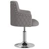 vidaXL Chaises &agrave; manger lot de 6 gris fonc&eacute; tissu