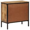 vidaXL Buffet 70x35x70 cm bois de manguier brut massif