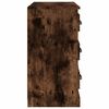 vidaXL Buffet ch&ecirc;ne fum&eacute; 70x35,5x67,5 cm bois d'ing&eacute;nierie