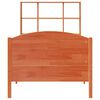 vidaXL Lit biblioth&egrave;que sans matelas cire marron 90x200 cm pin massif