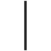 vidaXL Poign&eacute;es d'armoire 10 pcs noir 224 mm acier inoxydable