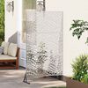 vidaXL &Eacute;cran de confidentialit&eacute; Gris 100 x 50 x 180 cm Acier