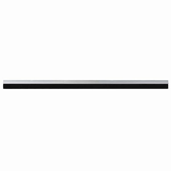 vidaXL Brosses de porte adh&eacute;sives 12 pcs Argent 100 cm