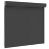vidaXL Store Roulant Anthracite 160 x 150 cm Aluminium et Polyur&eacute;thane