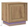vidaXL Cabinet de chevet Ch&ecirc;ne artisanal 44 x 34,5 x 45 cm