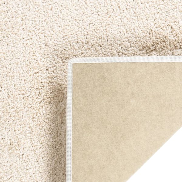 vidaXL Tapis &agrave; poils souples antid&eacute;rapant 67x180 cm Beige