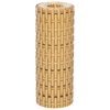 vidaXL Paravents de balcon 10 pcs marron clair 255x19cm r&eacute;sine tress&eacute;e