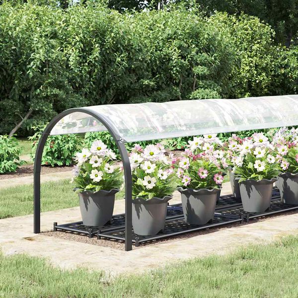 vidaXL B&acirc;che transparente avec &oelig;illets 1x5 m poly&eacute;thyl&egrave;ne