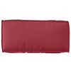 vidaXL Set de coussins de palette 2 pcs Noir Tissu Oxford