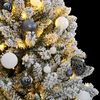 vidaXL Sapin de No&euml;l artificiel articul&eacute; 300 LED et boules 270 cm