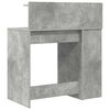 vidaXL Bureau Gris b&eacute;ton 90 x 48 x 101,5 cm Bois d'ing&eacute;nierie