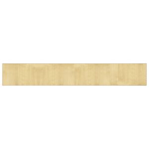 vidaXL Tapis rectangulaire naturel clair 60x400 cm bambou