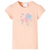 T-shirt pour enfants orange clair 128