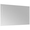 vidaXL Miroir de salle de bain &agrave; LED 50x30 cm