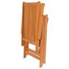 vidaXL Chaises de jardin lot de 6 avec coussins vert vif Bois de teck
