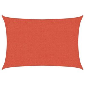 vidaXL Voile d'ombrage 160 g/m&sup2; Terre cuite 2x2,5 m PEHD