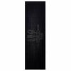 vidaXL Tapis de Cuisine Cutlery Noir 150 x 45 cm Velours