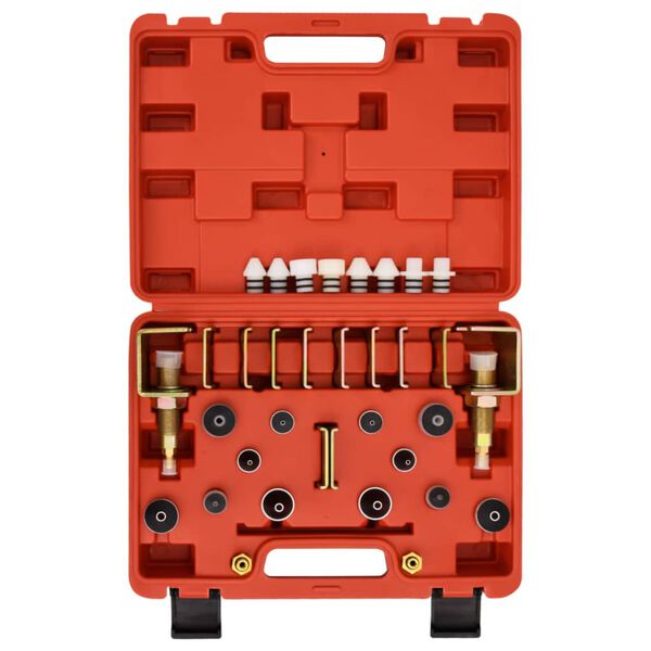 vidaXL Kit de détection de fuites de climatiseur rouge 36x27x9 cm