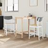 vidaXL Chaises de salle &agrave; manger 2 pcs Blanc 48 x 49 x 95 cm