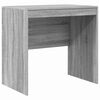 vidaXL Bureau avec tiroir 2 pcs Gris Sonoma
