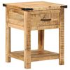 vidaXL Table de chevet 40x40x50 cm bois de manguier massif