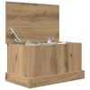 vidaXL Boîtes de rangement chêne artisanal 30x50x28 cm bois ingénierie