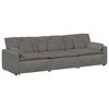 vidaXL Canap&eacute; modulable avec coussins gris clair
