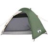 vidaXL Tente de camping &agrave; d&ocirc;me 4 personnes vert imperm&eacute;able