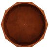 vidaXL Jardini&egrave;re Rouill&eacute; 60 x 60 x 35 cm