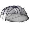 vidaXL D&ocirc;me de tente de piscine Transparent 640 x 432 x 205 cm