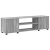 vidaXL Ensemble meuble TV 4 pcs Gris Sonoma Bois d'ing&eacute;nierie