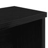 VidaXL &Eacute;tag&egrave;res de cuisine empilables 2 pcs noir 50x15x16 cm