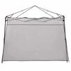 vidaXL Tente int&eacute;rieure Gris et orange 303 x 303 x 196 cm taffetas