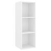 vidaXL Ensemble de meuble TV 3 pcs Blanc Bois d'ingénierie