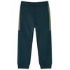 Pantalon de survêtement enfants avec cordon de serrage vert mousse 104