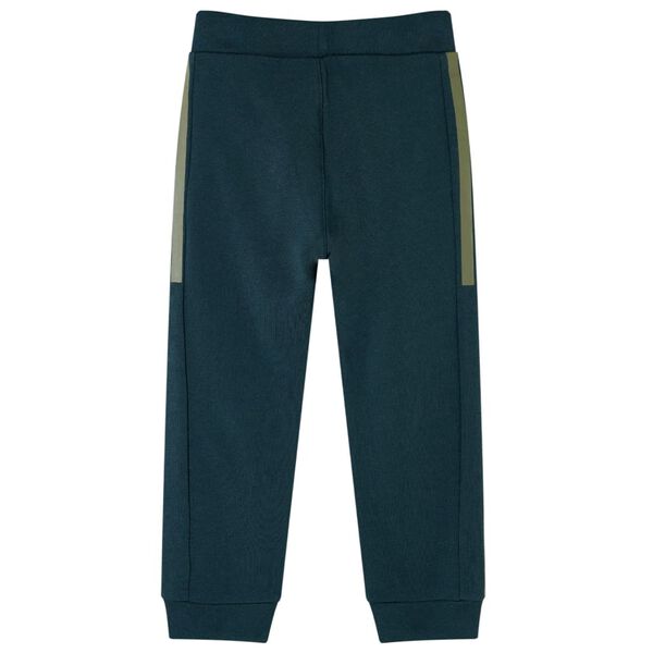 Pantalon de survêtement enfants avec cordon de serrage vert mousse 104