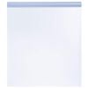 vidaXL Window Film Gris d&eacute;poli 23.6 x 196.9 in PVC