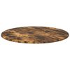 vidaXL Plateau de table Ch&ecirc;ne fum&eacute; 70 x 70 x 1,5 cm Bois d'ing&eacute;nierie