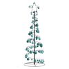vidaXL Sapin de No&euml;l &agrave; LED avec boules 100 LED blanc chaud 150 cm
