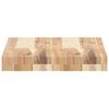vidaXL &Eacute;tag&egrave;res flottantes 3 pcs 60x30x4 cm acacia massif non trait&eacute;