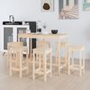 vidaXL Ensemble de bar 7 pcs Bois de pin massif