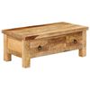 vidaXL Table basse 90x45x35 cm Bois de manguier massif