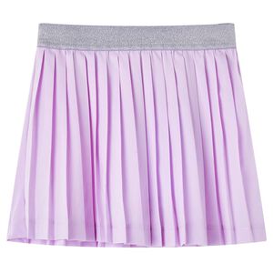 Jupe pliss&eacute;e pour enfants lila 140